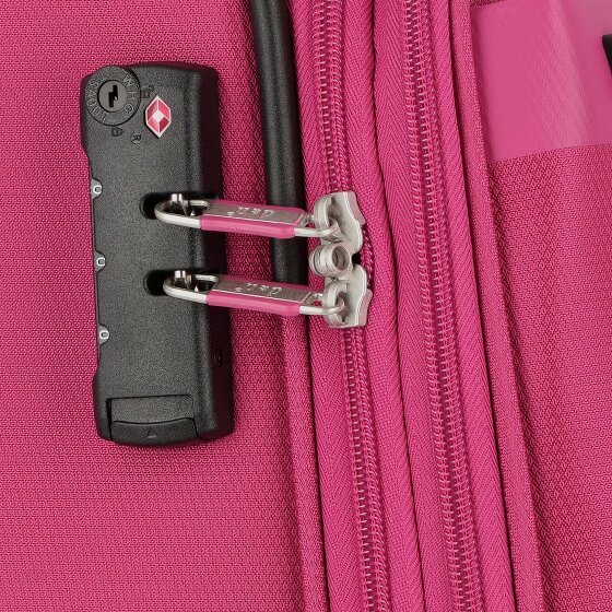 d&n Travel Line 6704 4 ruote Set di valigie 3 pezzi