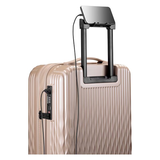 Pack Easy Flow 4 ruote Trolley cabina S 52 cm