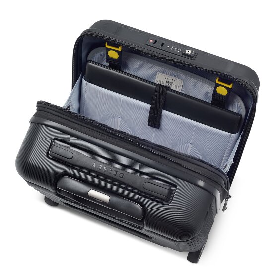 Delsey Paris Shadow 5.0 Trolley business a 4 ruote Scomparto per laptop da 38 cm con piega di espansione