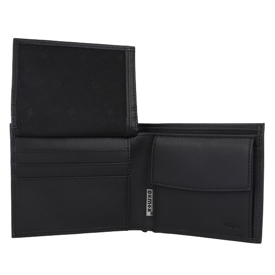 oxmox Leather Portafoglio Protezione RFID Pelle 12 cm