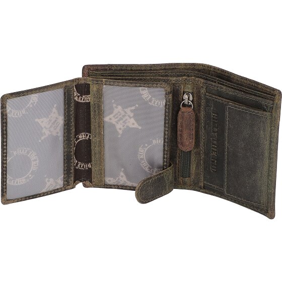 Billy the Kid Hunter Portafoglio RFID in pelle 8 cm