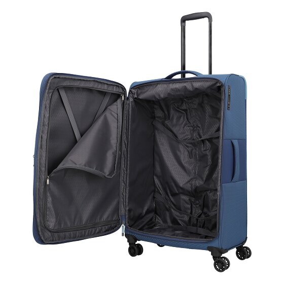 Travelite Corsiica 4 ruote Carrello L 77 cm con piega di espansione
