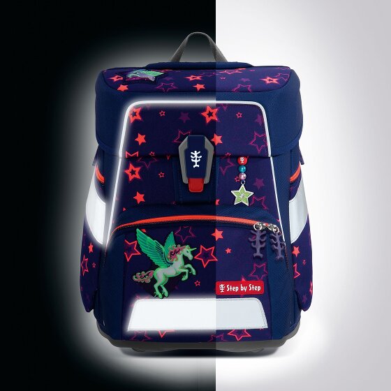 Step by Step Space Shine Set di borse per la scuola 5 pezzi