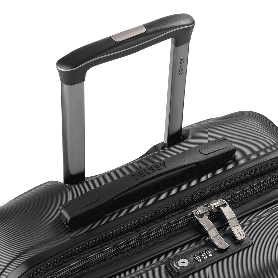 Delsey Paris Meteor 4 ruote Set di valigie 3 pezzi con piega di espansione