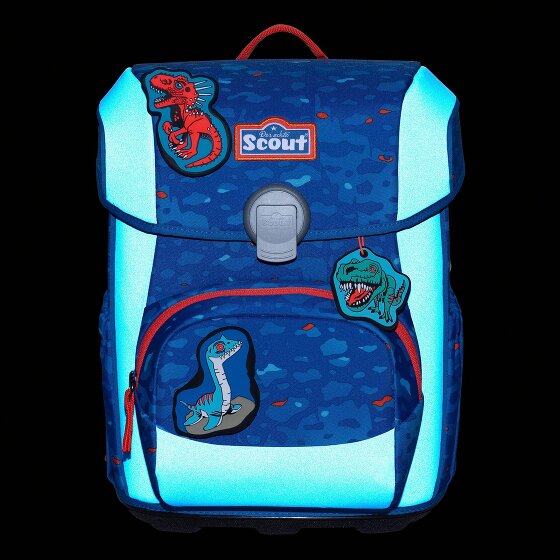 Scout Neo Exklusiv Superflash Set di borse per la scuola 4 pezzi
