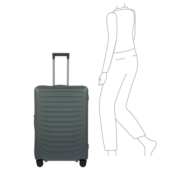 Porsche Design Roadster 4 ruote Carrello L 75 cm con piega di espansione