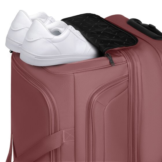 Redolz Duffle Essentials Borsa da viaggio a 2 ruote 70 cm L con patta di espansione Redolz Duffle Essentials Borsa da viaggio a 2 ruote 70 cm L con patta di espansione