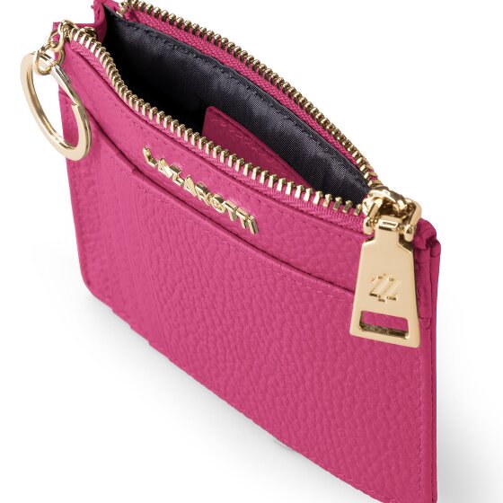 Lazarotti Bologna Portachiavi in pelle 11,5 cm con scomparto per air tag