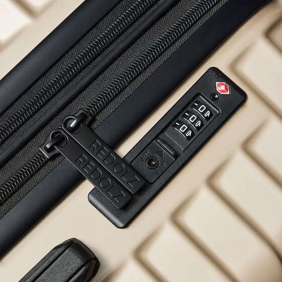 Redolz Essentials 18 4 ruote Set di valigie 3 pezzi con piega di espansione