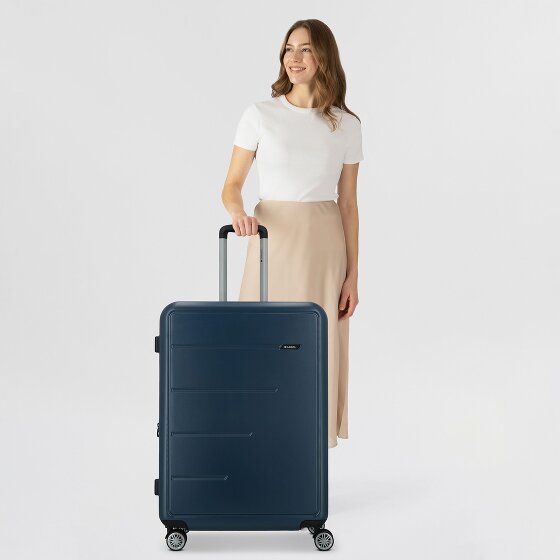 Gabol Future Plus 4 ruote Carrello 74 cm con piega di espansione