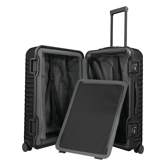Titan Carrello Eternity a 4 ruote in Alluminio, 75 cm
