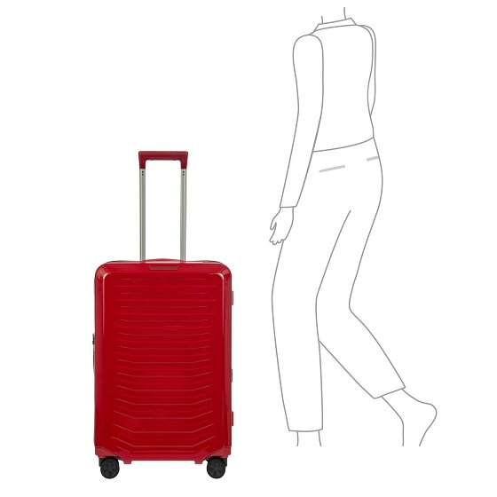 Porsche Design Roadster 4 ruote Carrello M 69 cm con piega di espansione