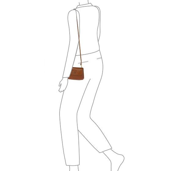 Bric's Volterra Mini Borsa Borsa a tracolla Pelle 18 cm