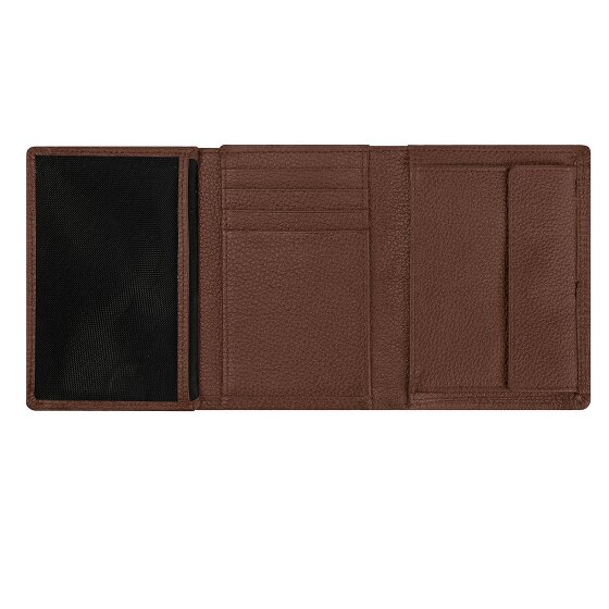 Redolz Portafoglio Leather Essentials HF in pelle RFID, 9,5 cm, apribile