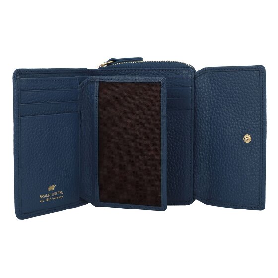 Braun Büffel Asti Portafoglio RFID in pelle 12 cm