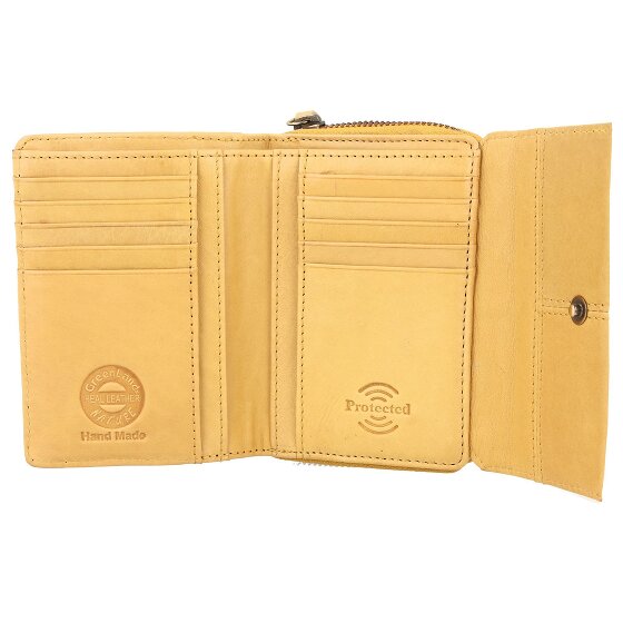 Greenland Nature Portafoglio Nature Soft RFID in pelle 13 cm