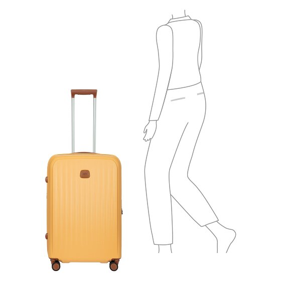 Bric's Taormina 4 ruote Carrello M 69 cm con piega di espansione