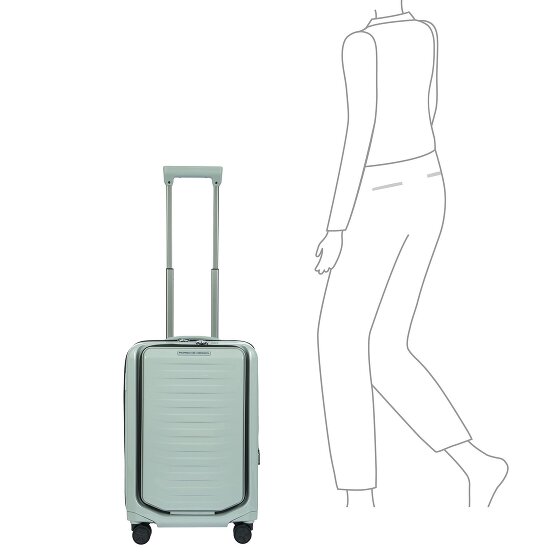 Porsche Design Roadster 4 ruote Carrello della cabina S 55 cm Scomparto per laptop con piega di espansione