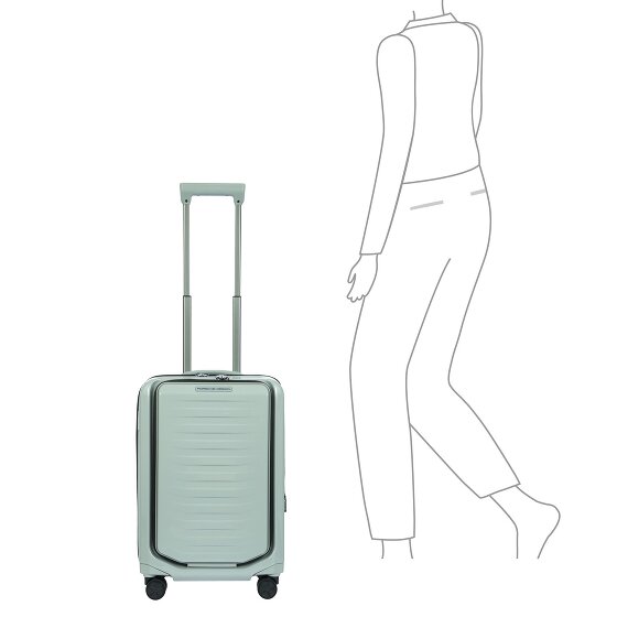 Porsche Design Roadster 4 ruote Carrello della cabina S 55 cm Scomparto per laptop con piega di espansione