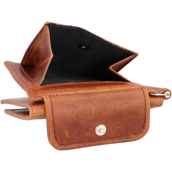 Mika Portafoglio RFID in pelle 11 cm con fermasoldi Mika Portafoglio RFID in pelle 11 cm con fermasoldi