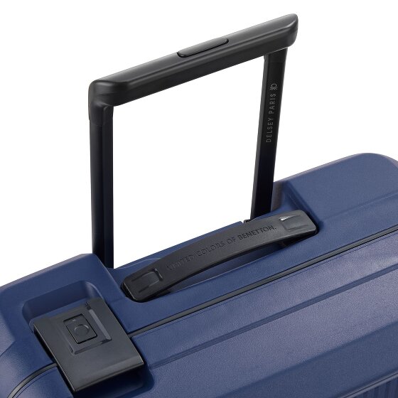 Delsey Paris x United Colors of Benetton Color Block Hardside Trolley da cabina a 4 ruote 55 cm