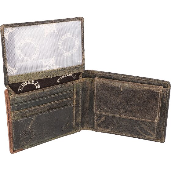 Billy the Kid Portafoglio Hunter RFID in pelle 12 cm