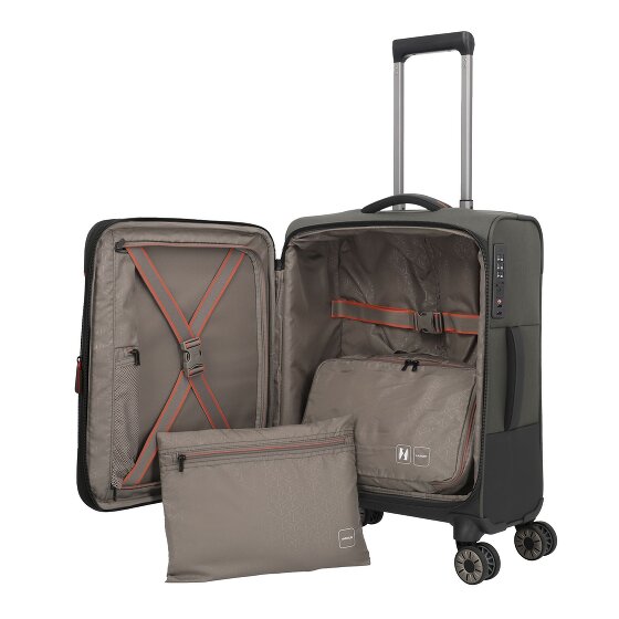 Travelite Crosslite 4 ruote Carrello della cabina S 55 cm