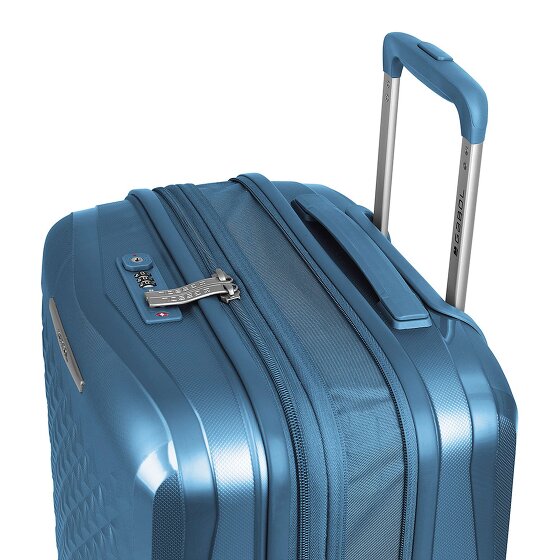 Gabol Queens 4 ruote Carrello M 64.5 cm con piega di espansione