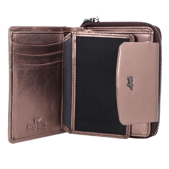 Braun Büffel Ruby Portafoglio Protezione RFID Pelle 12 cm
