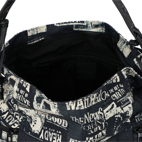 Desigual Newspaper Arica Borsa a tracolla 30 cm