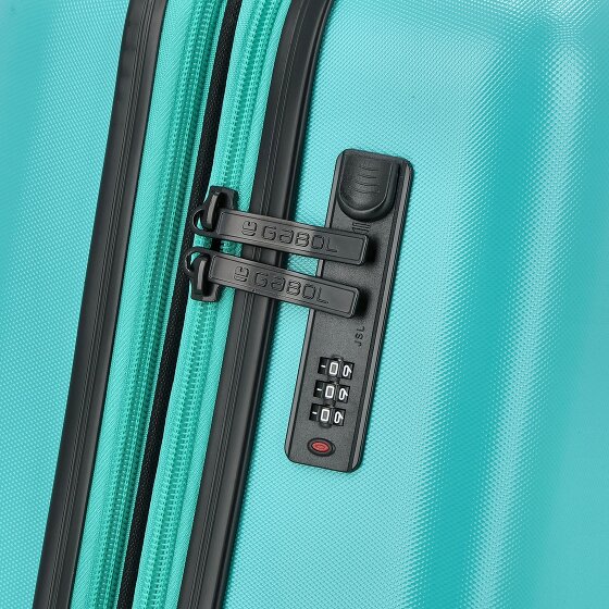 Gabol Future Plus 4 ruote Carrello della cabina 55 cm con piega di espansione