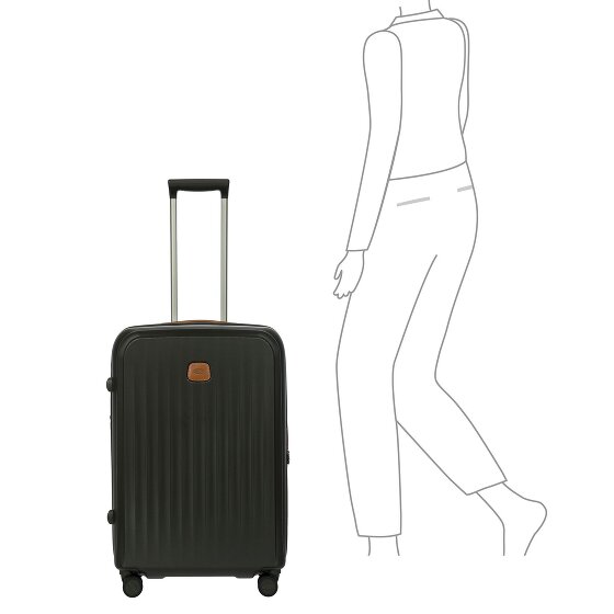 Bric's Taormina 4 ruote Carrello M 69 cm con piega di espansione