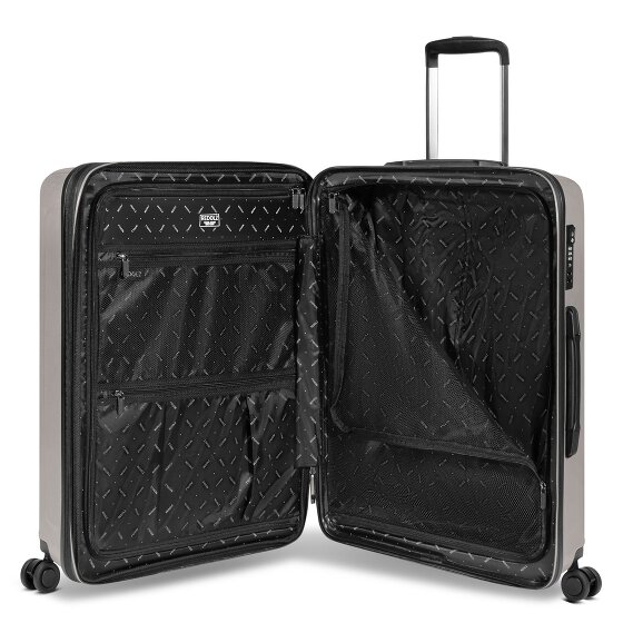 Redolz Essentials 14 4 ruote Set di valigie 3 pezzi con piega di espansione