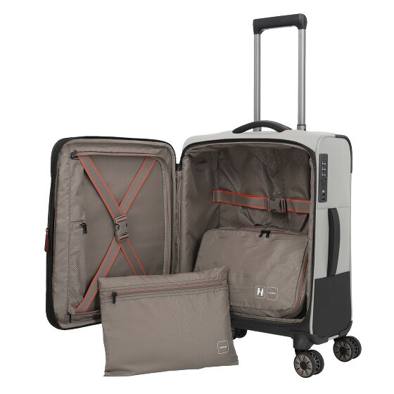 Travelite Crosslite 4 ruote Carrello della cabina S 55 cm