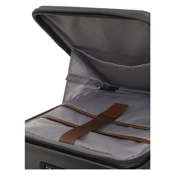 The Chesterfield Brand Zuna 4 ruote Carrello della cabina S 55 cm Scomparto per laptop