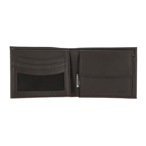 oxmox Leather Portafoglio Protezione RFID Vera Pelle 10 cm