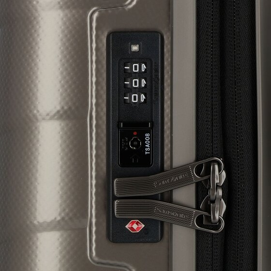 Samsonite Attrix 4 ruote Carrello della cabina 55 cm con piega di espansione