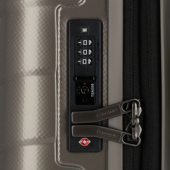 Samsonite Attrix 4 ruote Carrello della cabina 55 cm con piega di espansione