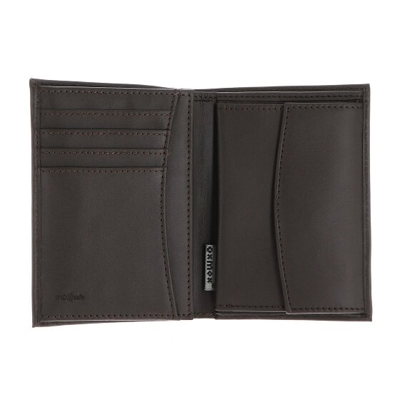 oxmox Leather Portafoglio Protezione RFID Vera Pelle 10 cm