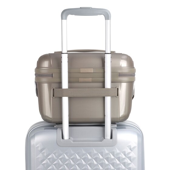 Gabol Queens 4 ruote Set di valigie 4 pezzi con piega di espansione