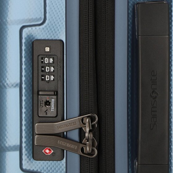 Samsonite Attrix 4 ruote Carrello della cabina 55 cm con piega di espansione