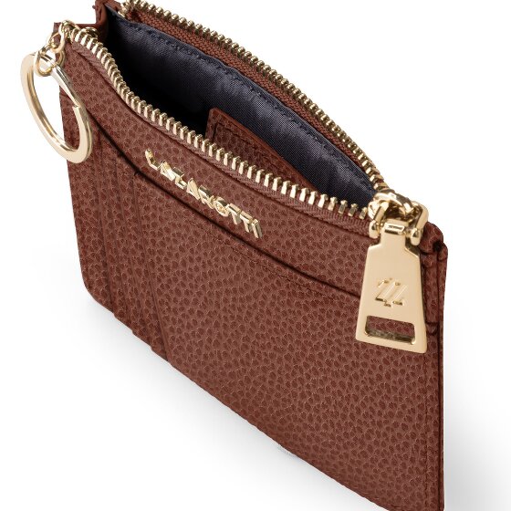 Lazarotti Bologna Portachiavi in pelle 11,5 cm con scomparto per air tag