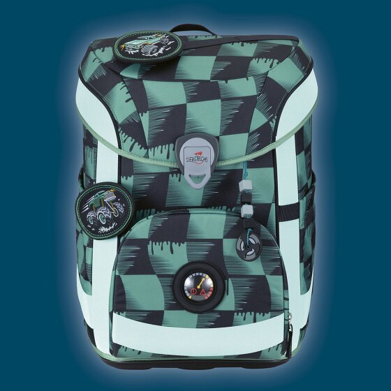 DerDieDas ErgoFlex Superflash Easy Set di borse per la scuola
