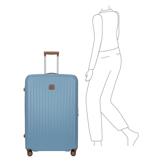 Bric's Taormina 4 ruote Carrello L 82 cm con piega di espansione