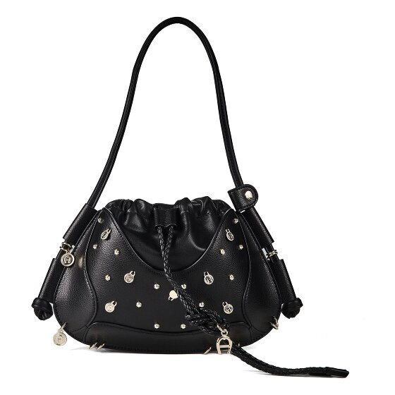 AIGNER Castella Borsa a spalla Vera Pelle 29 cm