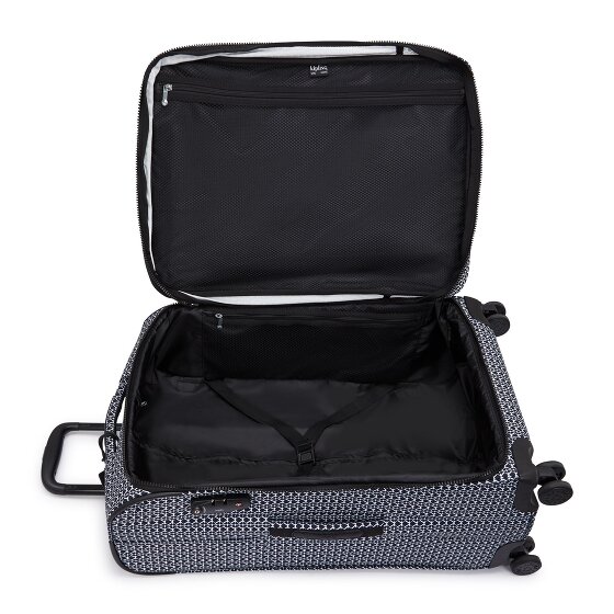 Kipling New Youri Spin M 4 ruote Carrello M 68 cm con piega di espansione