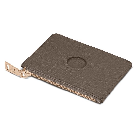 Lazarotti Bologna Portachiavi in pelle 11,5 cm con scomparto per air tag