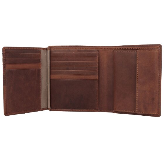 Esquire Dallas Portafoglio Protezione RFID Pelle 12 cm