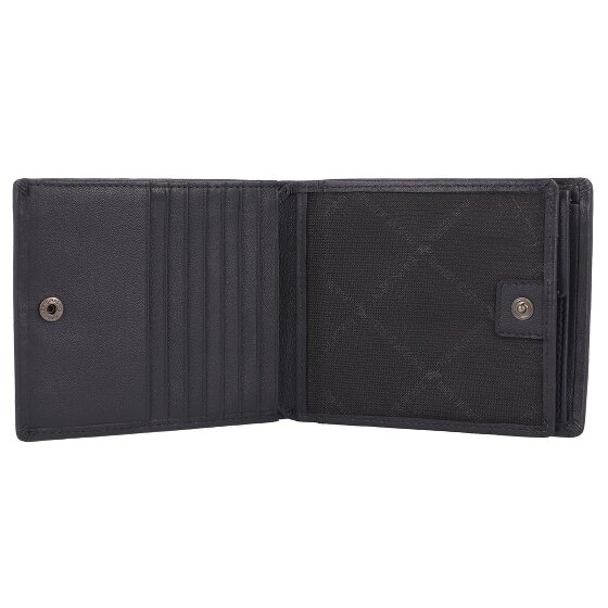 Braun Büffel Hannes Portafoglio Protezione RFID Pelle 12 cm