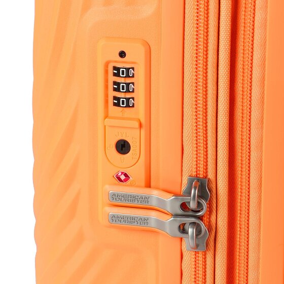 American Tourister Mickey Magic 4 ruote Carrello della cabina 55 cm con piega di espansione